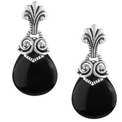 Sincerely Fabulous Black Onyx Drop Earrings