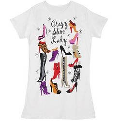 Crazy Shoe Lady Sleepshirt