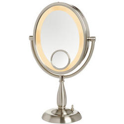 Lighted Oval Vanity Mirror
