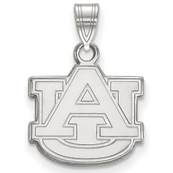 Auburn University Small Sterling Silver Pendant