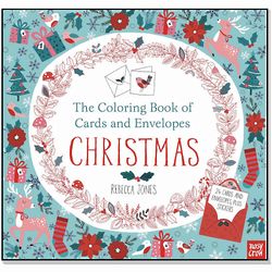 The Christmas Coloring Book of Cards and Envelopes