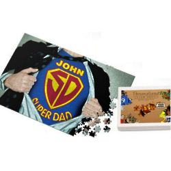 Super Dad Personalized Jigsaw Puzzle