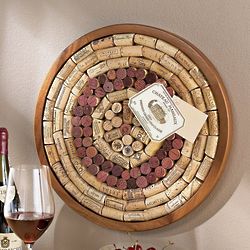 Round Wine Cork Board Kit
