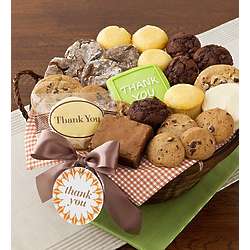 Assorted Sweets in Thank You Gift Basket