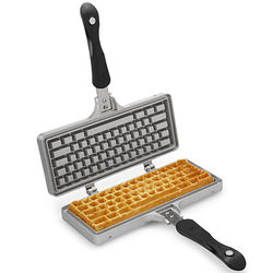 Computer Keyboard Waffle Iron