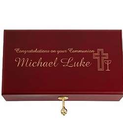 Personalized First Communion Keepsake Box