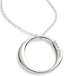 Friends Forever, Forever Friends Sterling Silver Necklace