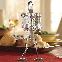 Forked Up Table Accessories Salt & Pepper Shaker Holder