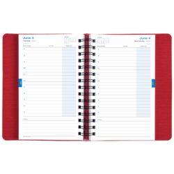 Daily Business Planner with Interior Pocket and Journal Section