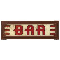 1930s Light-Up Bar Sign