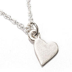 Mother Daughter One For You, One For Me Silver Heart Necklace