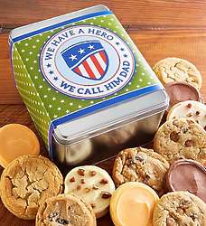 Create Your Own Hero Dad Cookie Tin