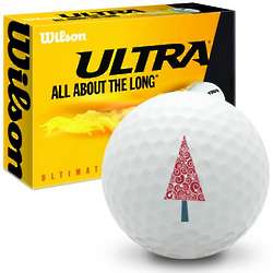 Curley Christmas Tree Ultra Ultimate Distance Golf Balls