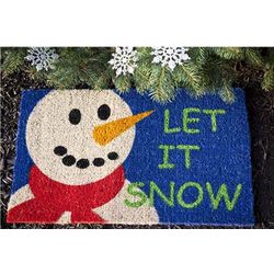 Let It Snow Doormat