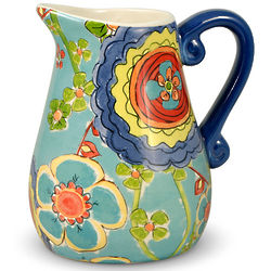 Colorful Floral Creamer