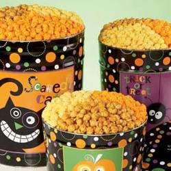 Monster Dots Popcorn 6 1/2 Gallon 3 Way Tin