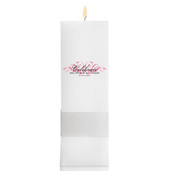Personalized Charming Elegance Unity Candle
