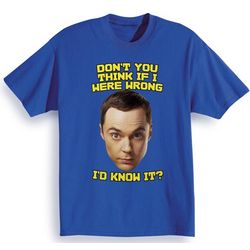 Big Bang Theory I'd Know It T-Shirt - FindGift.com