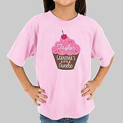 Girl's Personalized Little Sweetie T-Shirt