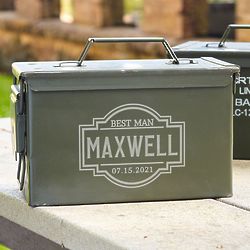 Fremont Engraved 50 Caliber Ammo Can