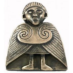 Bronze Overlay Celtic Angel