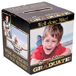 Graduate's Custom Photo Card Box