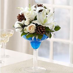 Welcome Winter Margarita Glass Bouquet