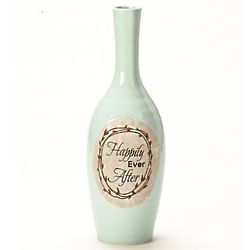 Happily Ever After Wedding Vase