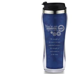 You're an Essential Part of Our Success Flip Top Travel Mug