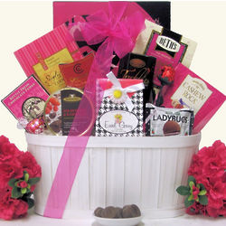 Sweet & Trendy Valentine's Day Chocolate & Sweets Gift Basket