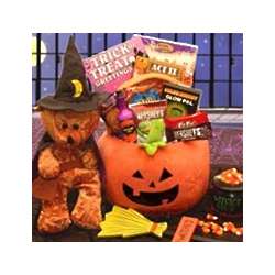 Bewitched Halloween Trick or Treats Treats Gift Basket