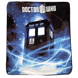 Doctor Who Throw Blanket