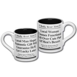 Local Couple Headlines Mug Set