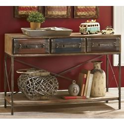 Suitcase Console Table