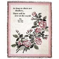 Mother's Love in the World Personalized Throw Blanket