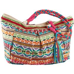 Decorative Woven Handbag