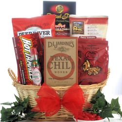 Best Dad Ever Hot and Spicy Gourmet Gift Basket