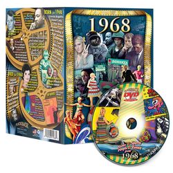 50th Anniversary or 50th Birthday DVD for 1968