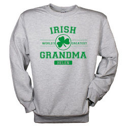 Personalized Irish Grandma Sweatshirt