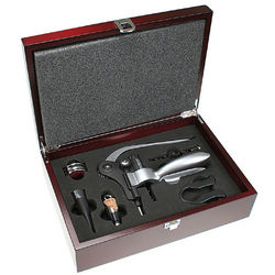 Wine Lover's Personalized Rosewood Gift Set