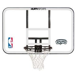 44-Inch Polycarbonate Slam Jam San Antonio Spurs Basketball Hoop