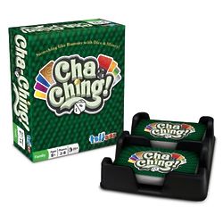 Cha-Ching Card Game Rummy with Dice and Money