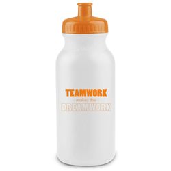 Teamwork Makes the Dream Work Squeeze Water Bottle