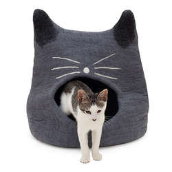Meow Cat Cave Bed