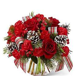 Christmas Peace Bouquet of Flowers