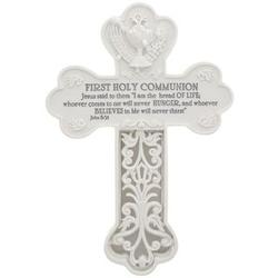 First Communion LED 8" Wall Cross