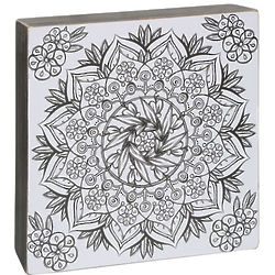 Serenity 8" Color-Your-Own Wall Art