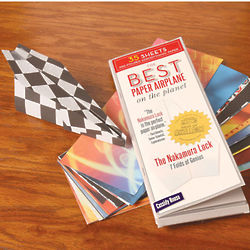 The Best Paper Airplane on the Planet Book with Paper Kit