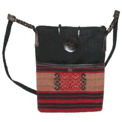 Hill Tribe Artisan Crossbody Handbag