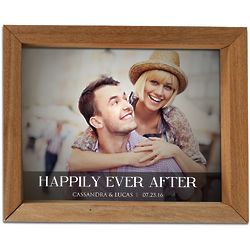 Personalized Happily Ever After Photo Shadow Box